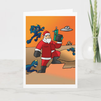 Cartes Pour Fêtes Annuelles Noël sur Mars
