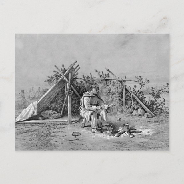 Cartes Pour Fêtes Annuelles Noël sur Picket. (Devant)