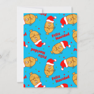 Cartes Pour Fêtes Annuelles Noël Tamales Motif