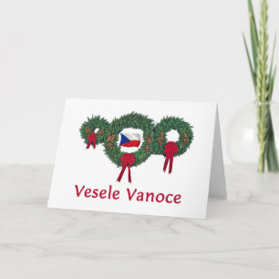 Cartes Pour Fêtes Annuelles Noël tchèque 2