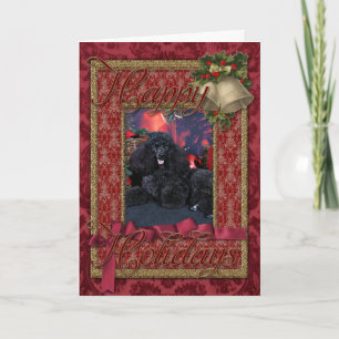 Cartes Pour Fêtes Annuelles Noël - Toby - Poodle