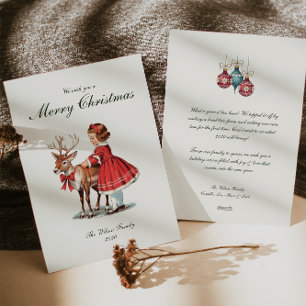 Cartes Pour Fêtes Annuelles Noël traditionnel