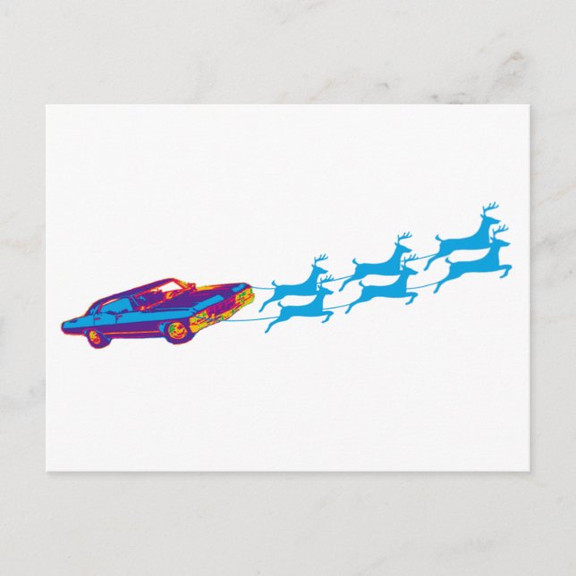 Cartes Pour Fêtes Annuelles Noël très surnaturel (Devant)