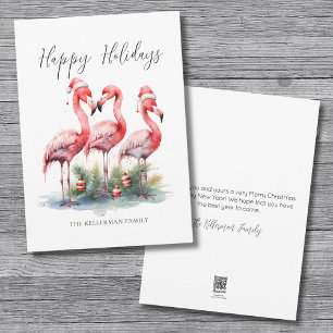 Cartes Pour Fêtes Annuelles Noël Tropical Joyeux