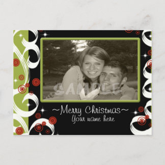 Cartes Pour Fêtes Annuelles Noël Twisty moderne...