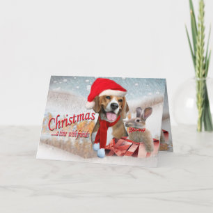 Cartes Pour Fêtes Annuelles Noël un moment avec des amis