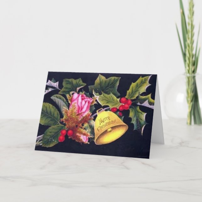 Cartes Pour Fêtes Annuelles Noël victorien (Devant)