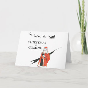Cartes Pour Fêtes Annuelles Noël vient