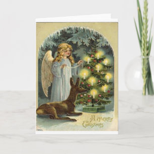 Cartes Pour Fêtes Annuelles Noël vintage