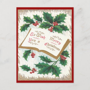 Cartes Pour Fêtes Annuelles Noël vintage