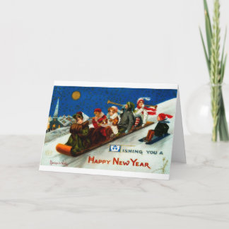 Cartes Pour Fêtes Annuelles Noël vintage
