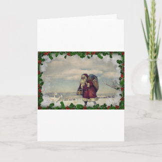 Cartes Pour Fêtes Annuelles Noël vintage