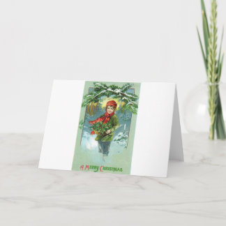 Cartes Pour Fêtes Annuelles Noël vintage