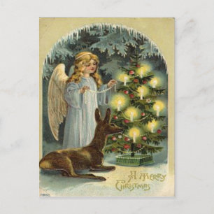 Cartes Pour Fêtes Annuelles Noël vintage