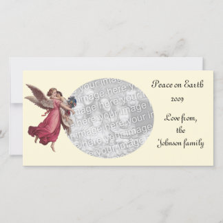 Cartes Pour Fêtes Annuelles Noël vintage, Ange victorien Guardian