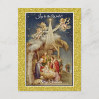 Noël vintage de la Nativité I Classique Religieux
