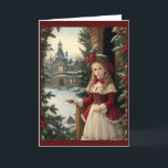 Cartes Pour Fêtes Annuelles Noël Vintage victorien<br><div class="desc">Notre collection Vintage Christmas Cards est conçue pour capturer les coeurs de ceux qui apprécient la grâce et la beauté d'une époque révolue. Envoyer ces cartes est comme envoyer un morceau d'histoire, un rappel de la joie et de la chaleur que la saison des fêtes apporte. Que vous les envoyiez...</div>