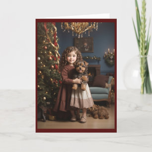 Cartes Pour Fêtes Annuelles Noël Vintage victorien