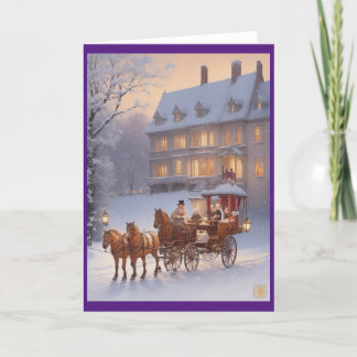 Cartes Pour Fêtes Annuelles Noël Vintage victorien