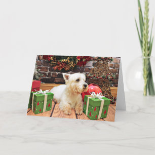 Cartes Pour Fêtes Annuelles Noël - Westie - Callie