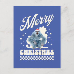 Cartes Pour Fêtes Annuelles Noël Yéti drôle humour des Fêtes