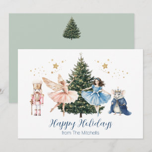 Cartes Pour Fêtes Annuelles Noeud de ballet Noisette Noël