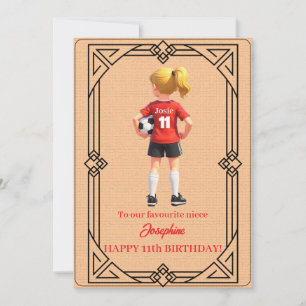 Cartes Pour Fêtes Annuelles Nom personnalisé Numéro et Texte Anniversaire Fill