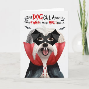 Cartes Pour Fêtes Annuelles Nombre de chiens de coton de tulear DOGcula Funny