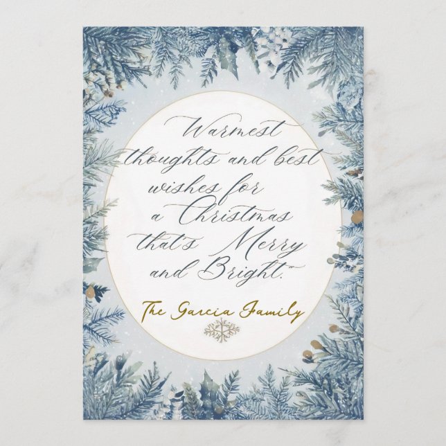 Cartes Pour Fêtes Annuelles Non photo christmas card (Devant)