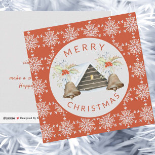 Cartes Pour Fêtes Annuelles Non photo vintage traditionnel Joyeux Noël