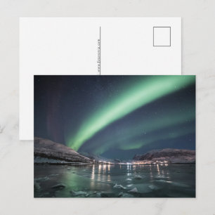 Cartes Pour Fêtes Annuelles Northern Lights Norvège