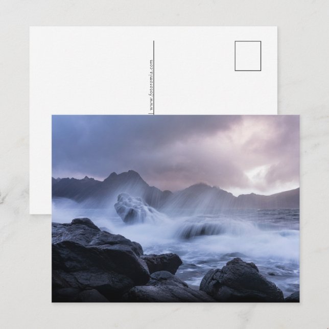 Cartes Pour Fêtes Annuelles Norvège (Devant / Derrière)