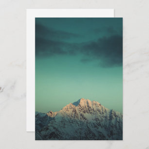 Cartes Pour Fêtes Annuelles Norvège Mountain Nature Photo