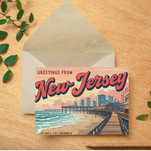 Nostalgie du New Jersey Boardwalk Imprimer
