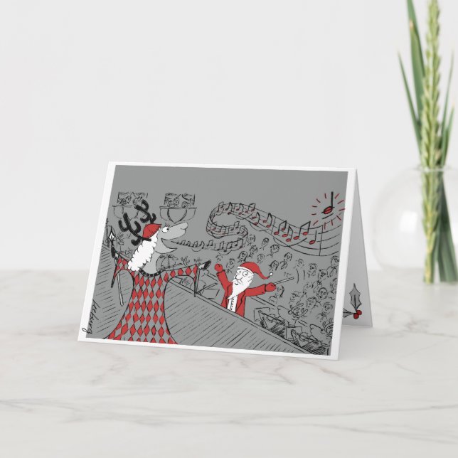 Cartes Pour Fêtes Annuelles Note élevée (Devant)