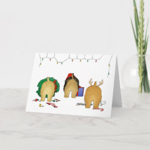 Cartes Pour Fêtes Annuelles Nothin' Butt A Norfolk Christmas