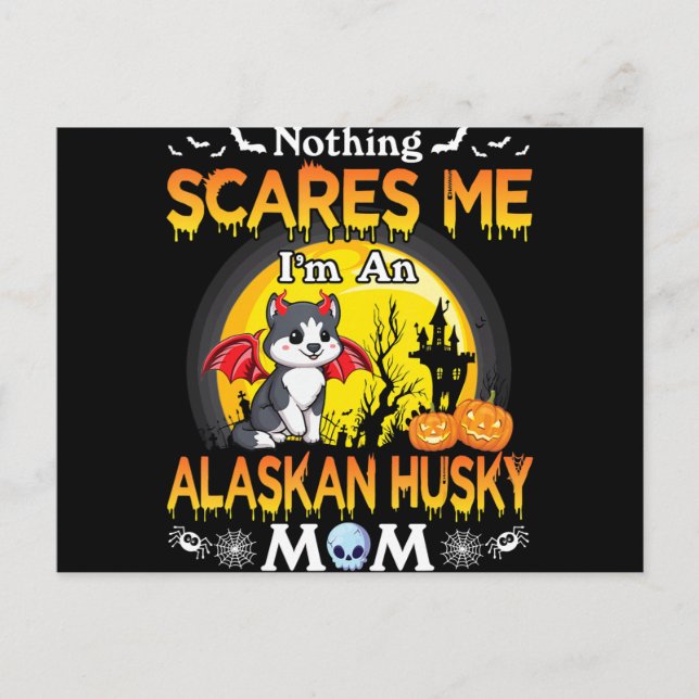 Cartes Pour Fêtes Annuelles Nothing Scares Me (Devant)