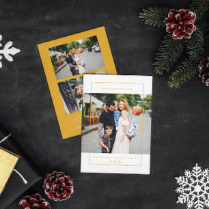 Cartes Pour Fêtes Annuelles Notre famille parfaitement imparfaite 3 photos d