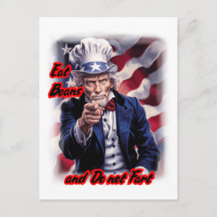 Cartes Pour Fêtes Annuelles Notre oncle patriotique Sam donne de bons conseils