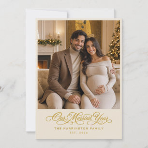 Cartes Pour Fêtes Annuelles Notre photo de famille de Noël la plus joyeuse