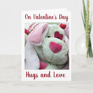 CARTES POUR FÊTES ANNUELLES **NOUNOURS DE VOL** POUR VOUS LE JOUR DE VALENTINE