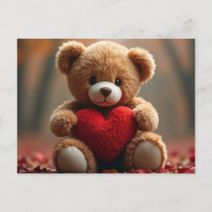 Cartes Pour Fêtes Annuelles Nounours Teddy Bear pour la Saint-Valentin