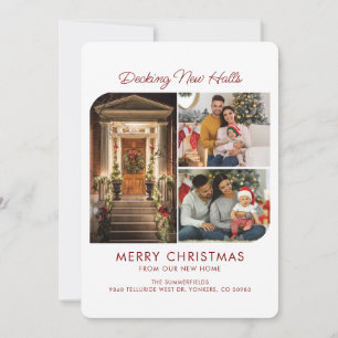 Cartes Pour Fêtes Annuelles Nous avons déménagé en embellissant de nouvelles s