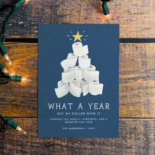 Cartes Pour Fêtes Annuelles Nous Avons Roulé Avec Elle Drôle 2020