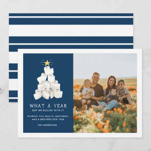 Cartes Pour Fêtes Annuelles Nous Avons Roulé Avec Elle Drôle Photo 2020