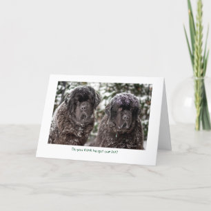 Cartes Pour Fêtes Annuelles Nous faisant à une liste… avons été bons !