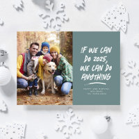 Nous pouvons faire n'importe quoi photo de Noël sa
