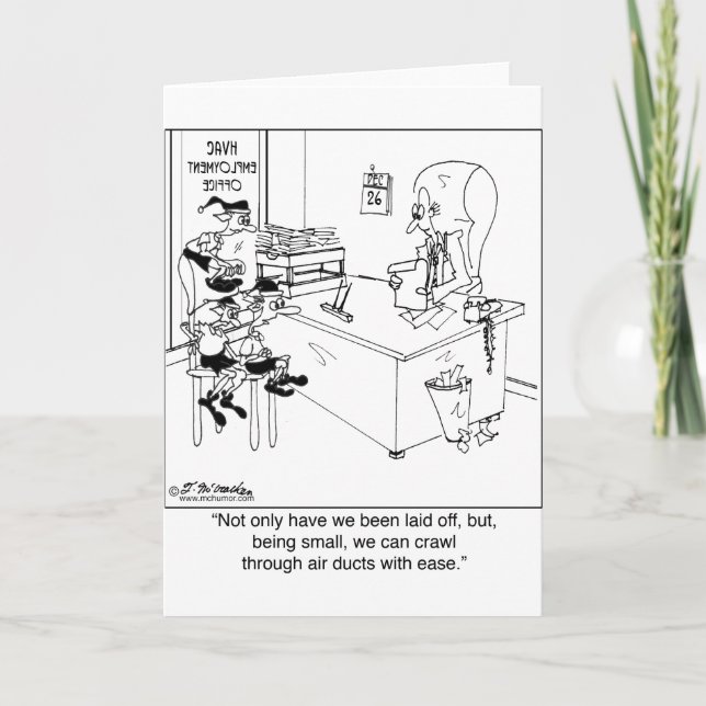 Cartes Pour Fêtes Annuelles Nous pouvons ramper facilement à travers les condu (Devant)