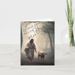 Cartes Pour Fêtes Annuelles Nous sommes tous cassés, c'est comme ça que sa lum