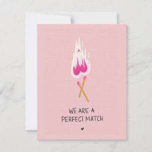 Cartes Pour Fêtes Annuelles Nous sommes un couple parfait
